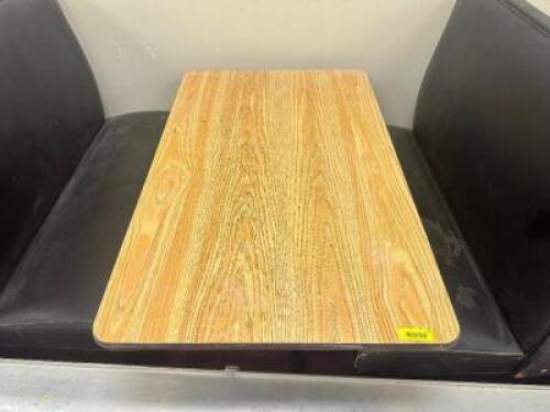 (2) - 48" DINING TABLES