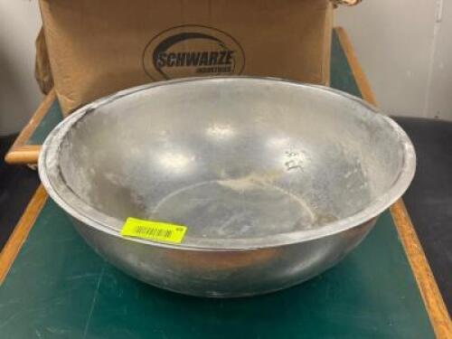 (2) - 19" STAINLESS MIXING BOWLS