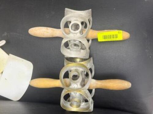 (2) - DONUT ROLLERS / CUTTERS