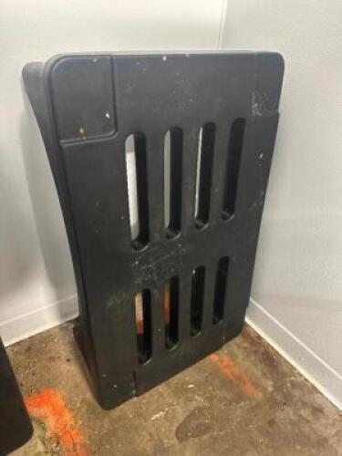FORTE BLACK PLASTIC DUNNAGE RACK