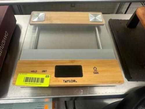 TAYLOR GLASS PORTION SCALE