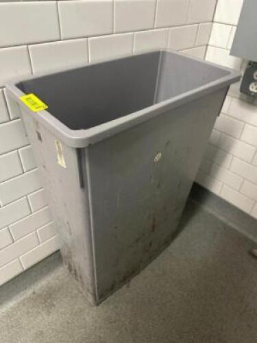 20 GALLON BAR SIDE TRASH CAN