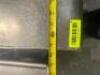 DESCRIPTION 50" X 24" STAINLESS TABLE W/ BACK AND SIDE SPLASH SIZE 50" X 24" LOCATION BAY 6 QTY 1 - 2