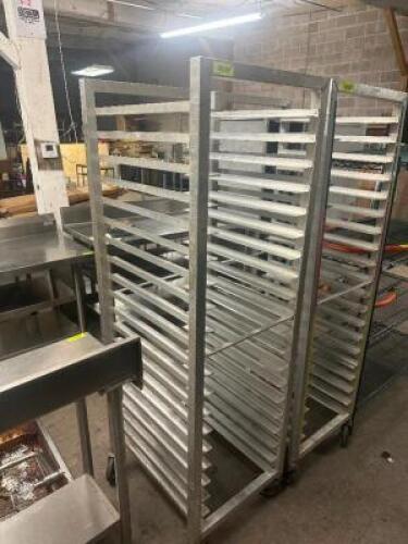 DESCRIPTION TWENTY PAN TRAY RACK ADDITIONAL INFORMATION FRONT LOAD LOCATION BAY 6 QTY 1