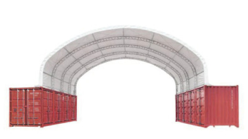 40'X40' CONTAINER CANOPY SHELTER