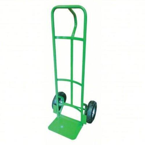 DESCRIPTION: (1) STANDARD STEEL GENERAL PURPOSE HAND TRUCK BRAND/MODEL: PRODUCT NUMBER #4HRH3 INFORMATION: GREEN SIZE: 550 LB LOAD CAPACITY, 14 IN X 6