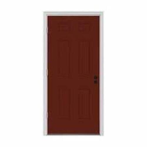 DESCRIPTION: (5) STEEL DOOR BRAND/MODEL: JELD-WEN INFORMATION: RED SIZE: 6 PANEL, 30" X 80" RETAIL$: $754.20 EA QTY: 5