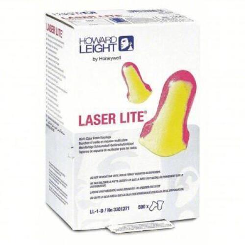 DESCRIPTION: (2) BOXES OF EAR PLUG DISPENSER REFILLS BRAND/MODEL: HONEYWELL #3WU37 INFORMATION: PINK AND YELLOW SIZE: 32 DB RETAIL$: $119.48 PER BOX Q