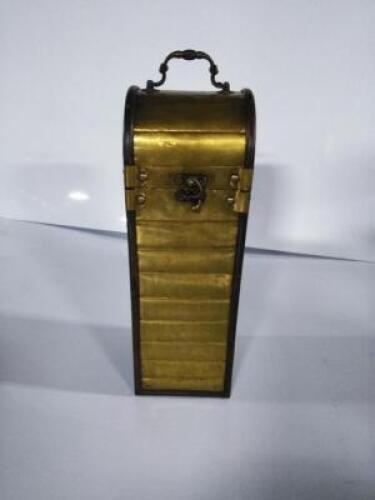 DESCRIPTION: (1) WINE BOTTLE STORAGE CONTAINER QTY: 1