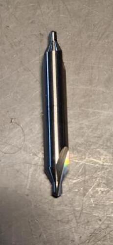 DESCRIPTION: (2) SOLID CARBIDE DRILL COUNTERSINK COMBO BRAND/MODEL: HERTEL 74148552 SIZE: #4, 5/16" BODY DIA RETAIL$: $35.06 QTY: 2