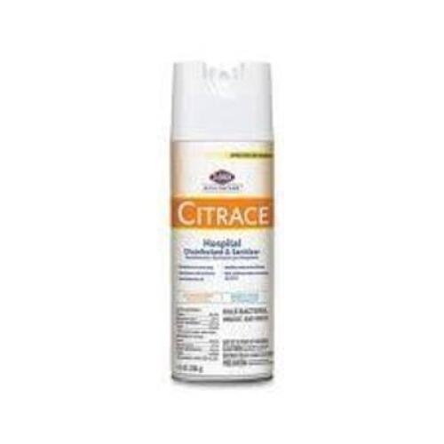 DESCRIPTION: (6) HOSPITAL DISINFECTANT AND SANITIZER BRAND/MODEL: CLOROX CITRACE SIZE: 14 OZ RETAIL$: $17.31 EA QTY: 6