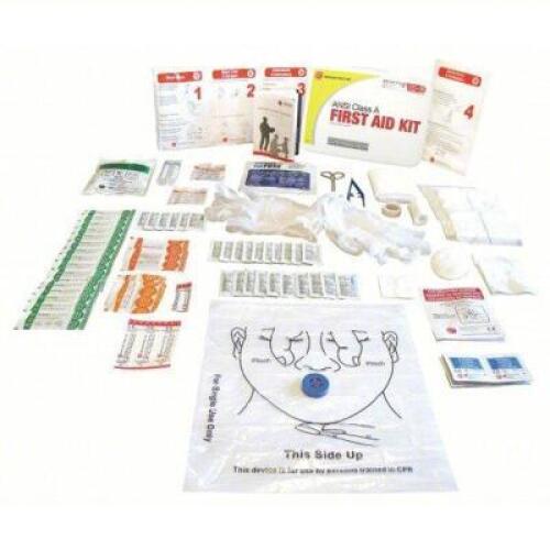 DESCRIPTION: (2) FIRST AID KIT BRAND/MODEL: EASY CARE #53JG76 SIZE: 125 PERSON KIT RETAIL$: $79.89 EA QTY: 2