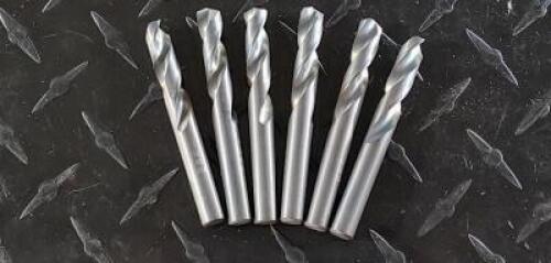 (12) CHICAGO-LATROBE PRECISION TWIST DRILLS .358" HSS SCREW MACHINE DRILL BITS