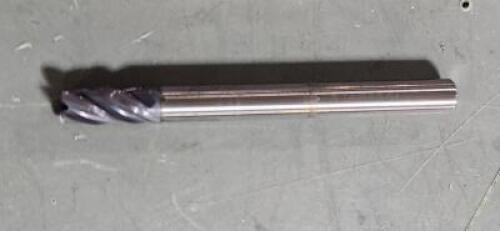 DESCRIPTION: (2) SOLID CARBIDE CHAMFER MILL BRAND/MODEL: ACCUPRO 84328087 SIZE: 3/16" DIA 3/8" LOC 0.01" CHAMFER RETAIL$: $33.33 QTY: 2