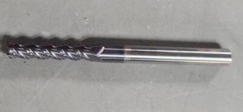 DESCRIPTION: (2) SOLID CARBIDE SQ END MIL BRAND/MODEL: ACCUPRO 8807016 SIZE: 7/32" 1" LOC 1/4" RETAIL$: $29.63 QTY: 2