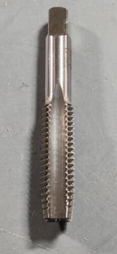 DESCRIPTION: (1) HSS STRAIGHT FLUTE PLUG TAP BRAND/MODEL: HERTEL 77430304 SIZE: 5/8-11 UNC RETAIL$: $38.92 QTY: 1