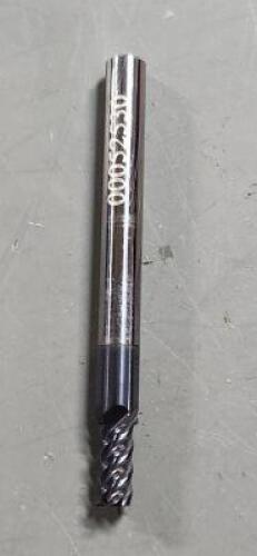DESCRIPTION: (1) SOLID CARBIDE SQ END MILL BRAND/MODEL: ACCUPRO 00052530 SIZE: 5/32" DIA 5/16" LOC 3/16: SD RETAIL$: $40.68 QTY: 2