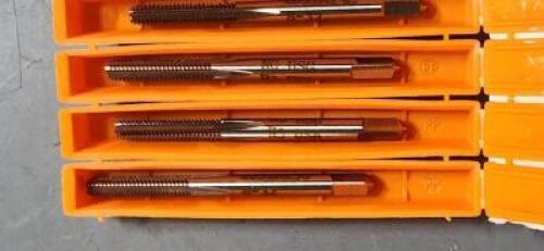 DESCRIPTION: (10) HSS STRAIGHT FLUTE TAP BRAND/MODEL: HERTEL 02383818 SIZE: #8-32 UNC RETAIL$: $59.50 QTY: 10