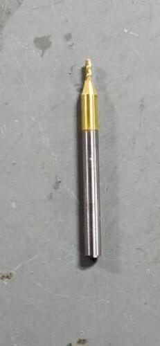 DESCRIPTION: (1) SOLID CARBIDE SQ END MILL BRAND/MODEL: HERTEL 88249875 SIZE: 3/64" DIA 9/64" LOC 1/8" SD QTY: 1