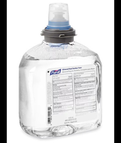 DESCRIPTION: (4) ADVANCED HAND SANITIZER GREEN CERTIFIED GEL REFILL BRAND/MODEL: PURELL #424166 SIZE: 1200 ML RETAIL$: $36.99 QTY: 4