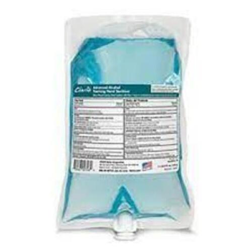 DESCRIPTION: (6) ADVANCED ALCOHOL GEL SANITIZER BRAND/MODEL: CLARIO SIZE: 1000 ML RETAIL$: $104.40 EA QTY: 6