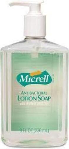 DESCRIPTION: (6) ANTIBACTERIAL LOTION SOAP WITH MOISTURIZERS BRAND/MODEL: SKILCRAFT MICRELL SIZE: 12 FL OZ RETAIL$: $12.00 EA QTY: 6