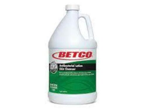 DESCRIPTION: (2) ANTIBACTERIAL LOTION SKIN CLEANSER BRAND/MODEL: BETCO SIZE: 1 GALLON RETAIL$: $26.21 EA QTY: 2
