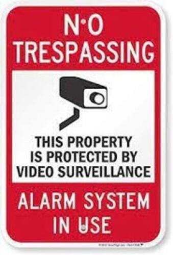 DESCRIPTION: (1) NO TRESPASSING SIGN SIZE: ALUMINUM RETAIL$: $24.99 EA QTY: 1