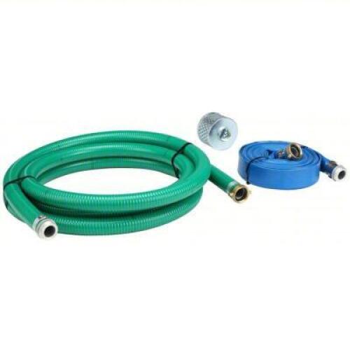 DESCRIPTION: (1) PUMP HOSE KIT BRAND/MODEL: PRODUCT NUMBER #1ZNC4 INFORMATION: GREEN HOSE SIZE: 4 IN CONNECT, MALE X FEMALE DISCHARGE HOSE/MALE X FEMA