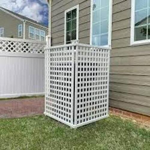 DESCRIPTION: (1) HIGHLAND PRIVACY LATTICE FENCINGBRAND/MODEL: ENCLO #ZP19047INFORMATION: WHITE, 2 PACKSIZE: 36" X 57"RETAIL$: $102.15 EAQTY: 1
