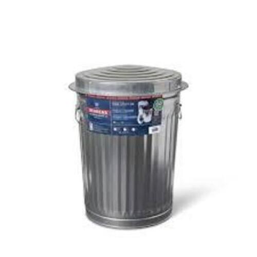 DESCRIPTION: (3) TRASH CAN / UTILITY CAN BRAND/MODEL: BEHRENS METALWARE #1211K INFORMATION: GALVANIZED SIZE: 20 GALLON RETAIL$: $43.57 EA QTY: 3