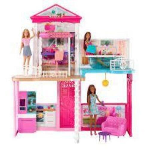 DESCRIPTION: (1) BARBIE HOUSE BRAND/MODEL: MATTEL #GLH56 INFORMATION: PINK RETAIL$: $115.00 EA QTY: 1