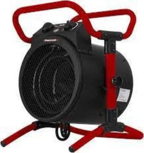 DESCRIPTION: (1) ELECTRIC FAN HEATERBRAND/MODEL: PROTEMP #PT-53-240INFORMATION: BLACK, DOES NOT INCLUDE STANDSIZE: 208-240 VAC, 60 HZ, 3000WRETAIL$: $210.99 EAQTY: 1