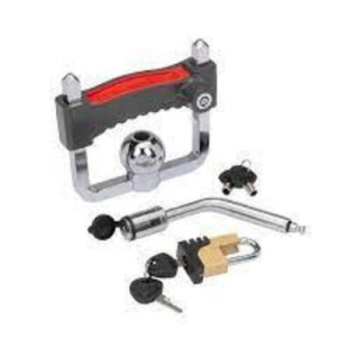 DESCRIPTION: (1) HEAVY DUTY COUPLER LOCK KIT BRAND/MODEL: PRO CLASS #7435 INFORMATION: BLACK SIZE: 4 KEYS, HIGH SECURITY RETAIL$: $47.98 EA QTY: 1