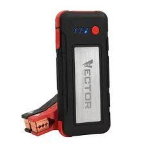 DESCRIPTION: (1) PEAK PORTABLE BATTERY BRAND/MODEL: VECTOR INFORMATION: LITHIUM RECHARGEABLE SIZE: JUMP STARTER RETAIL$: $89.98 EA QTY: 1