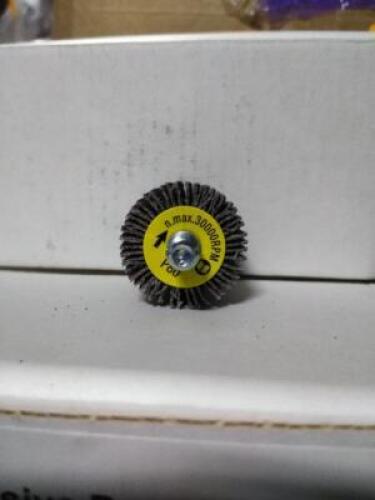 DESCRIPTION: (3) BOXES OF (10) PREMIUM FLAP WHEELS BRAND/MODEL: POWER INFORMATION: ALUMINUM OXIDE SIZE: 1" X 1" X 1/4" -20 GRIT 80 RETAIL$: $130.00 EA