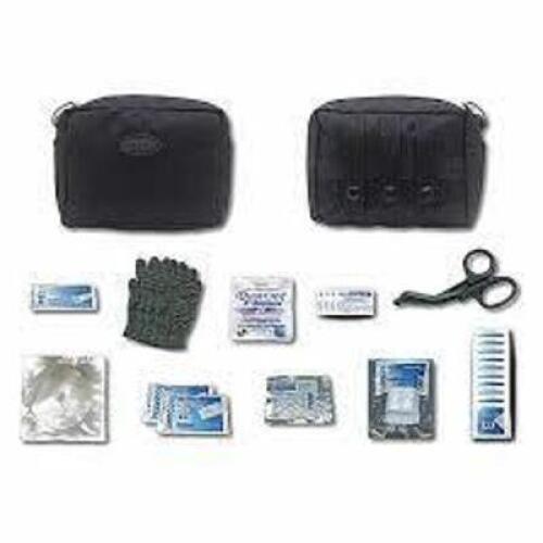 DESCRIPTION: (3) GUNSHOT MEDICAL KIT BRAND/MODEL: EMI #33VP21 INFORMATION: BLACK SIZE: 1 PERSON PER KIT RETAIL$: $88.77 EA QTY: 3