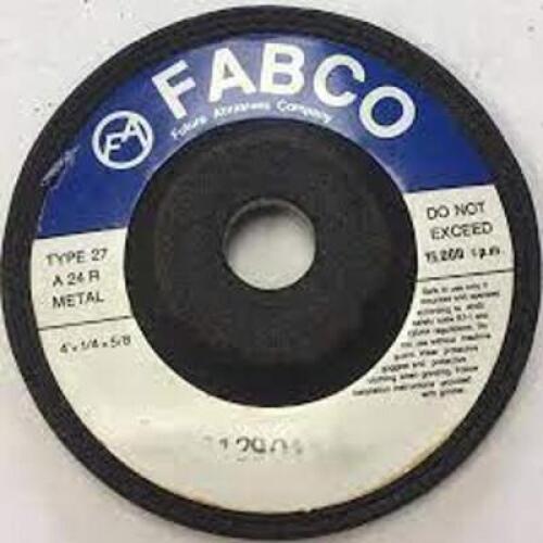 DESCRIPTION: (2) BOXES OF (10) GRINDING WHEELS BRAND/MODEL: FABCO SIZE: 4-1/2" X 5/8"-11 QTY: 2