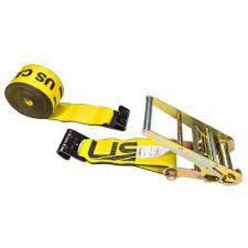 DESCRIPTION: (4) TIE DOWN RATCHET STRAPS BRAND/MODEL: US CARGO CONTROL INFORMATION: YELLOW SIZE: 500 LBS WORKING LIMIT RETAIL$: $51.99 EA QTY: 4