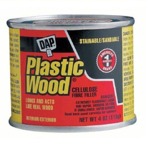 DESCRIPTION: (24) CANS OF WOOD FILLER BRAND/MODEL: DAP INFORMATION: PLASTIC SIZE: 4 OZ RETAIL$: $8.54 EA QTY: 24