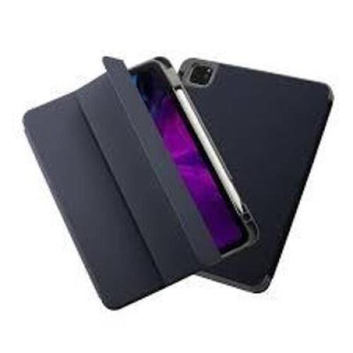 DESCRIPTION: (4) IPAD COVER CASES BRAND/MODEL: INSTEN INFORMATION: DARK BLUE/BLACK RETAIL$: $12.59 EA QTY: 4