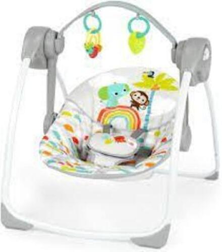 DESCRIPTION: (1) CHILD BOUNCER WITH TOYS BRAND/MODEL: BRIGHT STARTS RETAIL$: $30.00 EA QTY: 1