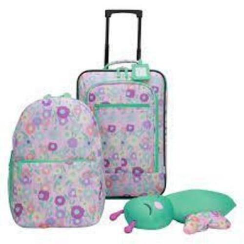 DESCRIPTION: (1) KIDS LUGGAGE SET BRAND/MODEL: CRCKT SIZE: 18" RETAIL$: $52.00 EA QTY: 1