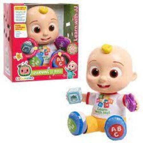 DESCRIPTION: (1) INTERACTIVE KIDS TOY BRAND/MODEL: COCOMELON INFORMATION: LEARN WITH JJ RETAIL$: $24.97 EA QTY: 1