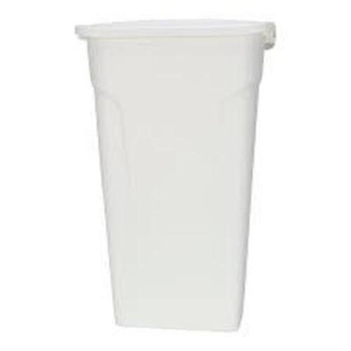 DESCRIPTION: (1) LIFT TOP TRASH CAN BRAND/MODEL: MAINSTAYS INFORMATION: WHITE SIZE: 11.3 GAL RETAIL$: $18.45 EA QTY: 1