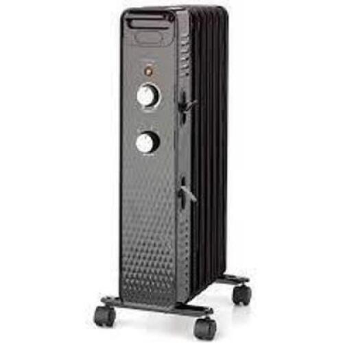 DESCRIPTION: (1) ELECTRIC RADIATOR HEATER BRAND/MODEL: MAINSTAYS INFORMATION: BLACK RETAIL$: $55.00 EA QTY: 1