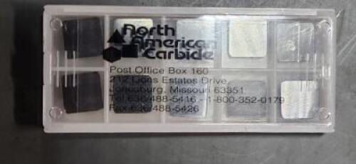 DESCRIPTION: (20) SPKN CABIDE TURNING INSERTS BRAND/MODEL: NORTH AMERICAN CARBIDE SPKN1203EDR RETAIL$: $16.40 PER INSERT QTY: 20