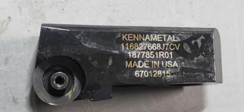 DESCRIPTION: (2) INDEXABLE INSERT CARTRIDGES BRAND/MODEL: KENNAMETAL 1877851 SIZE: 8.375" RETAIL$: $113.59 QTY: 2