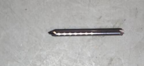 DESCRIPTION: (1) SOLID CARBIDE CORNER RADIUS END MILL BRAND/MODEL: ACCUPRO 01176775 SIZE: 0.04" RAD 1/8" DIA RETAIL$: $33.33 QTY: 1