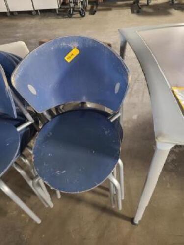 DESCRIPTION: (4) STACKABLE CHAIRS BRAND/MODEL: LELAND INTERNATIONAL QTY: 4